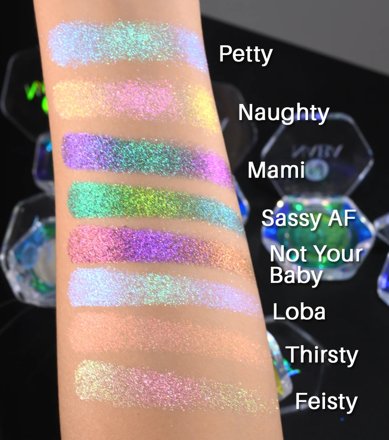 Naba Cosmetics - Pigmento cremoso multicromático - Naughty