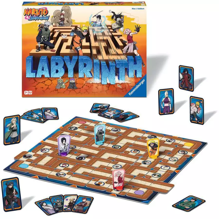 Ravensburger Naruto Shippuden Labyrinth bunt