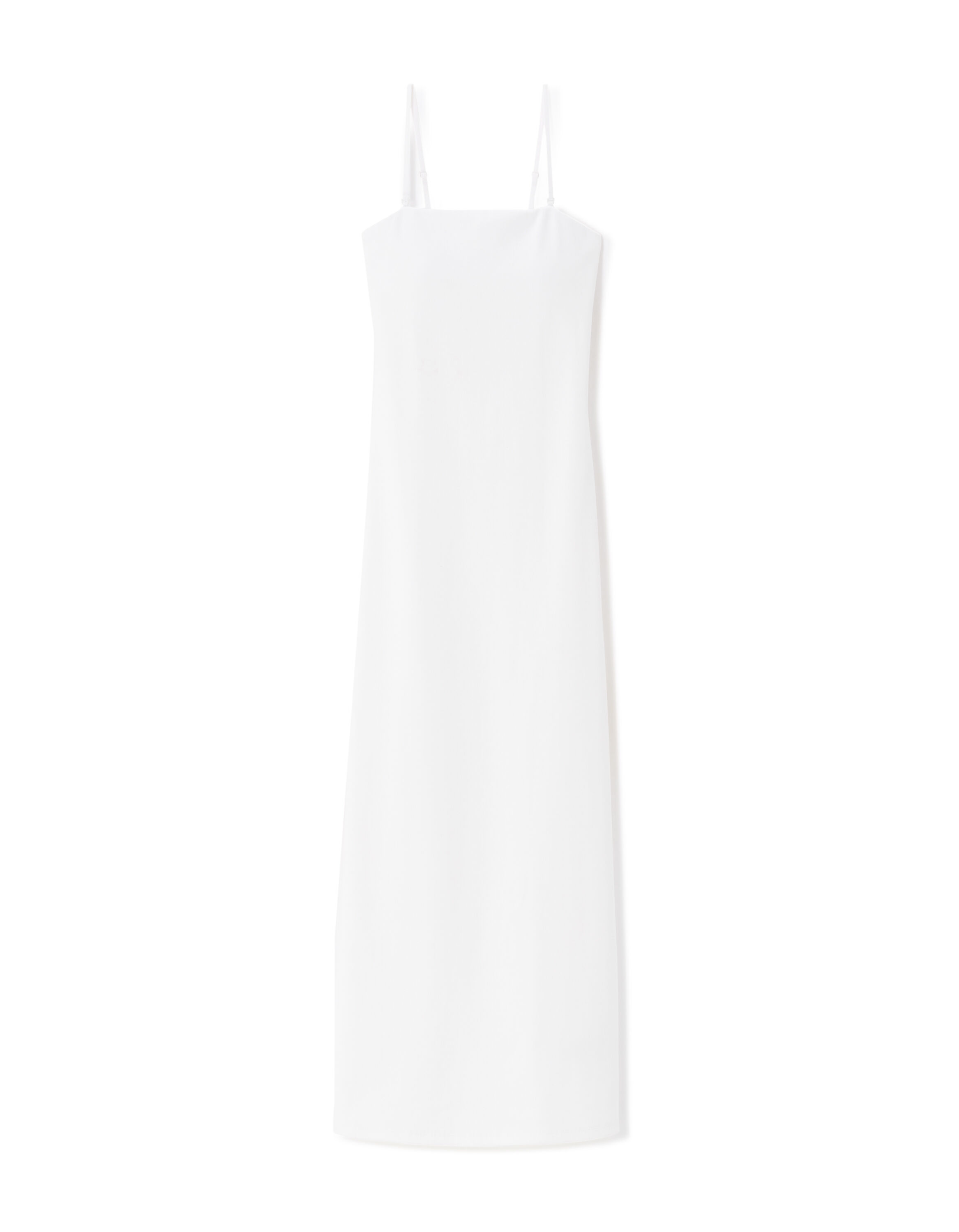 Robe bandeau brassière intégrée - blanc