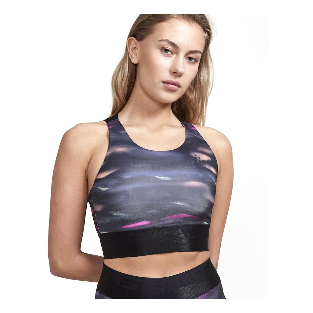 Craft CORE CHARGE SPORT - Brassière Femme glow/black
