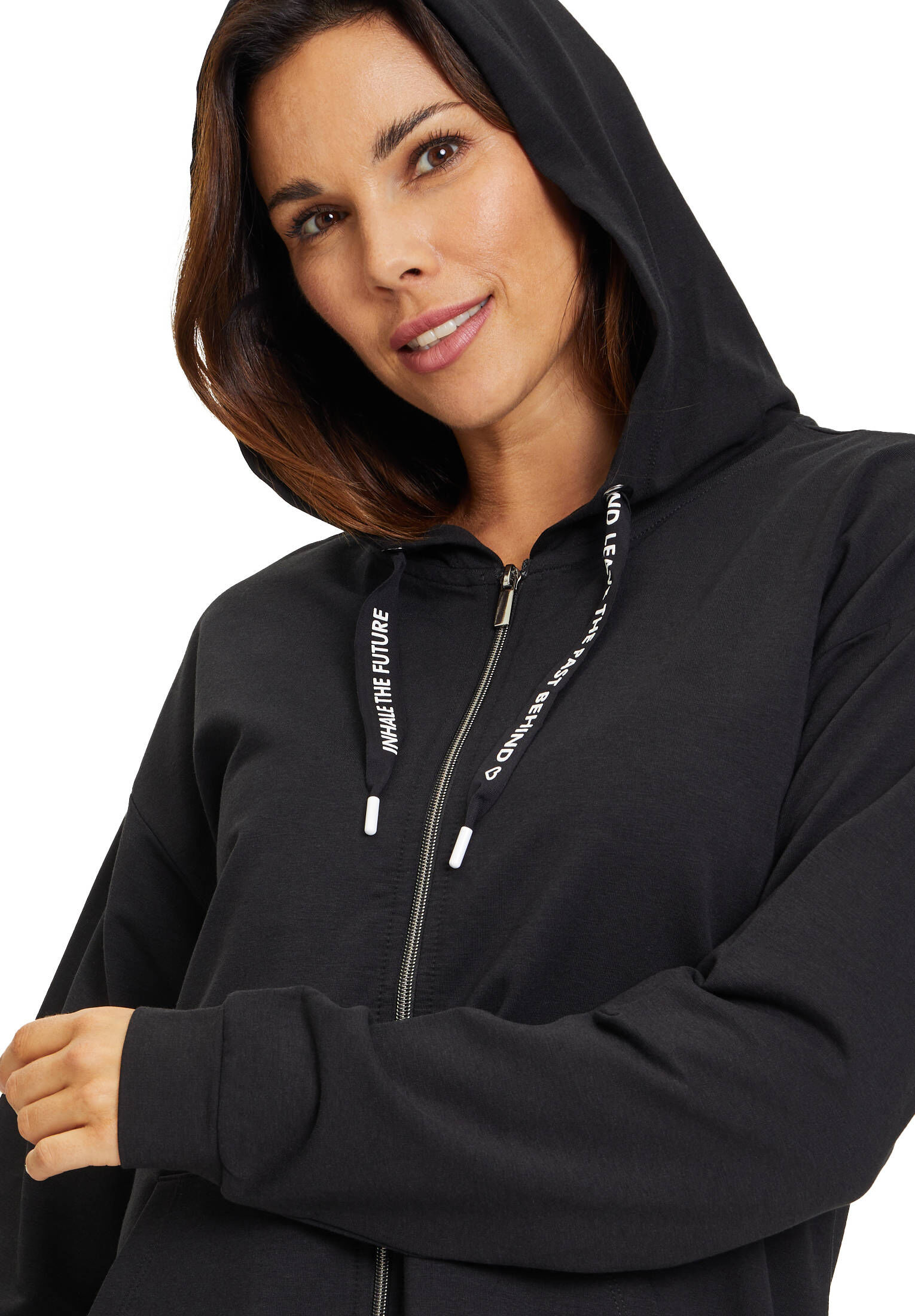 Betty Barclay| Damen Sweatjacke mit Kapuze