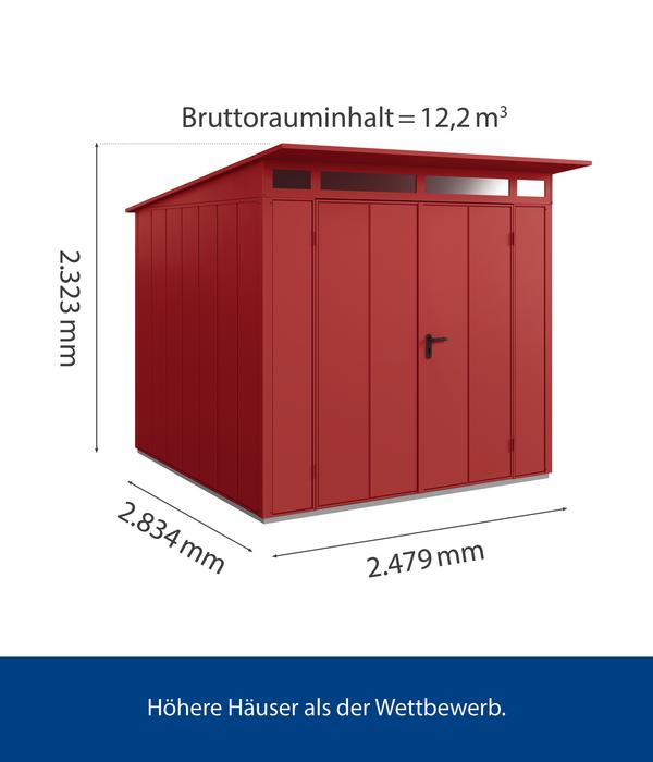 Hörmann Berry-Gerätehaus Modern-P Typ 2, ca.