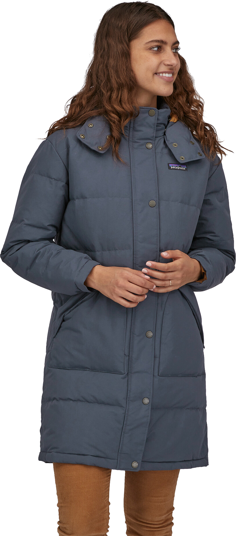 Downdrift Parka Dame Smolder Blue