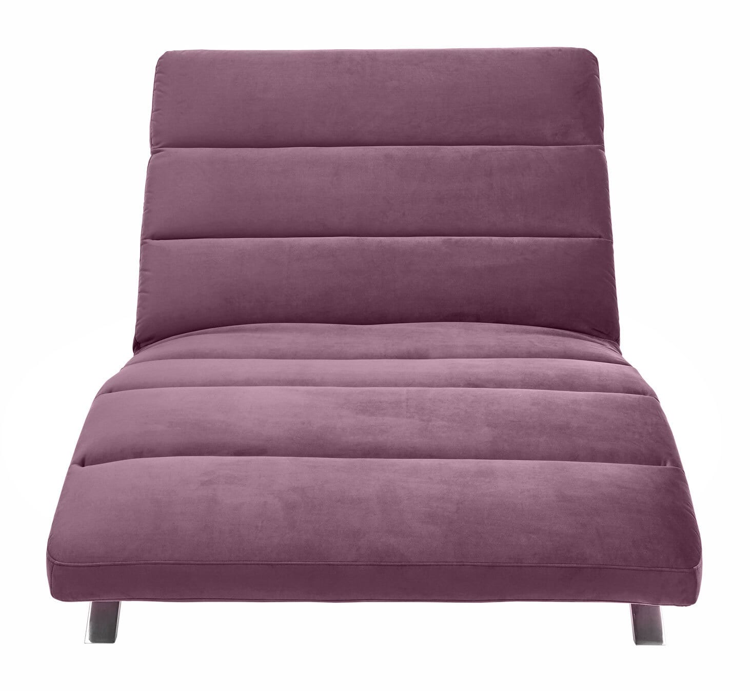 Ole Gunderson Relaxliege KARLSSON 80 cm Samt purple