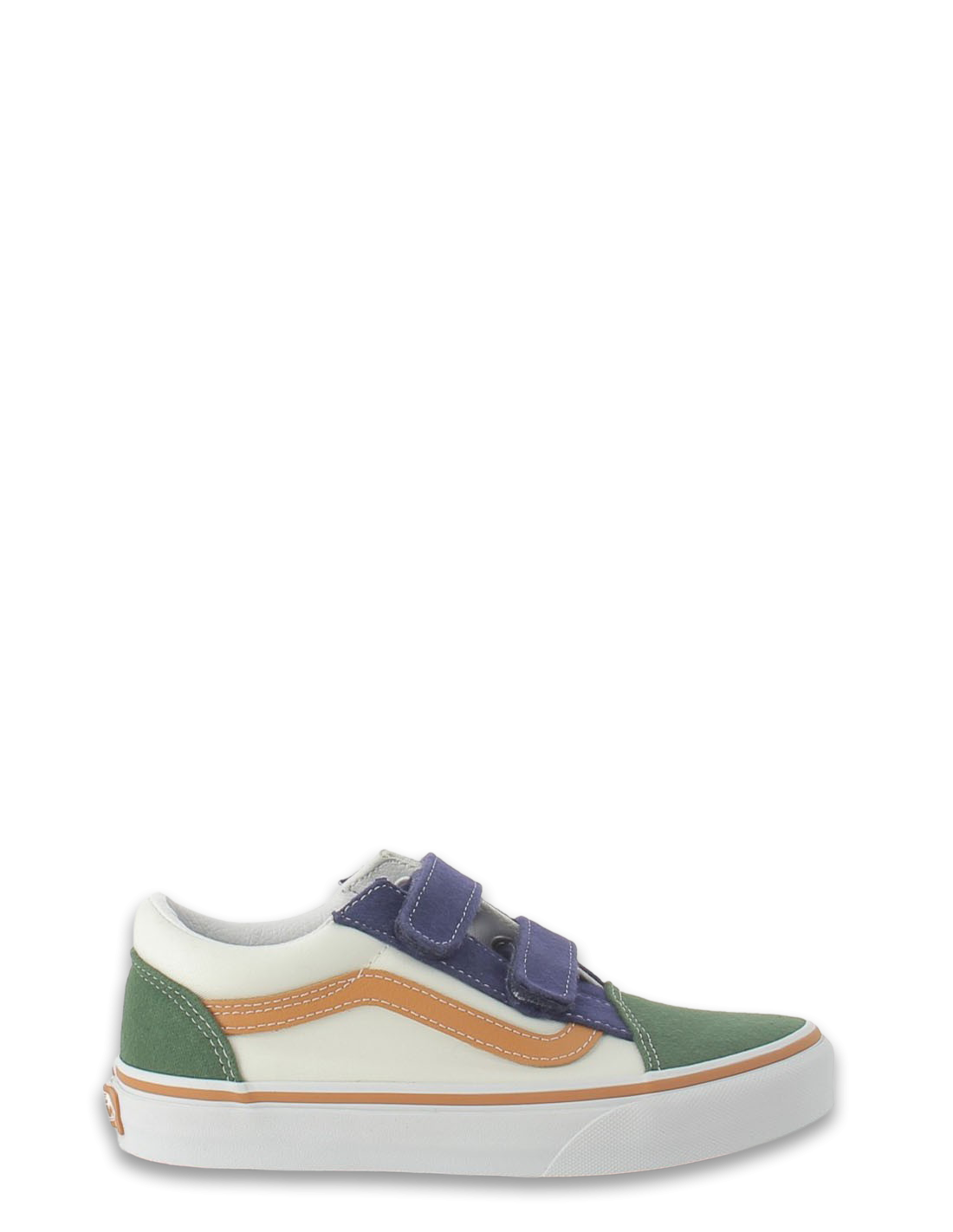 vans Baskets Enfant uy old skool v beige/vert