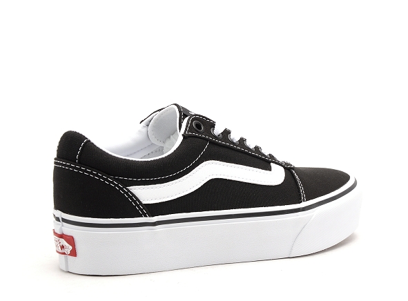 Vans basses femme ward platform wm noir