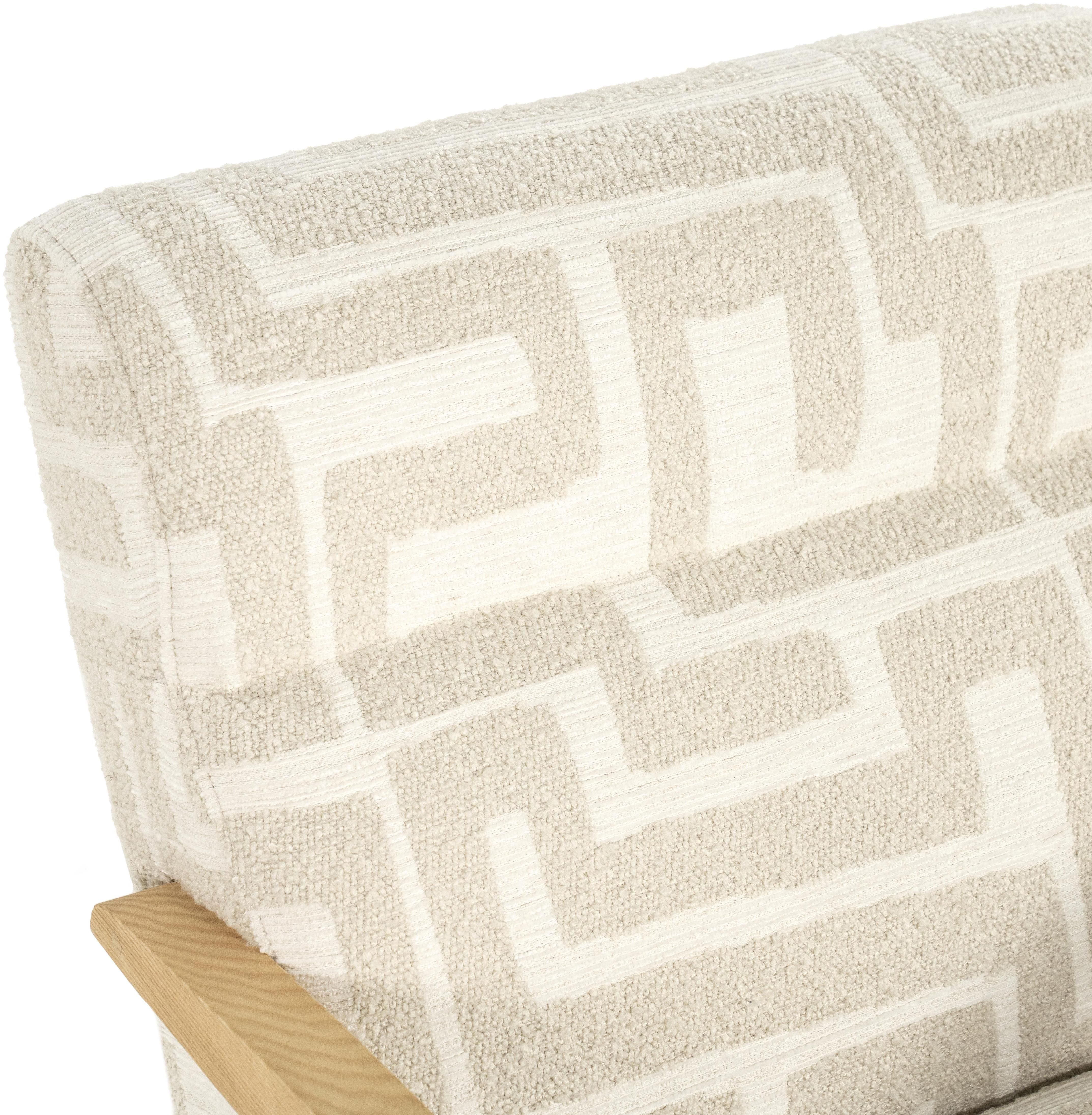 Fauteuil Beige 96500 Olek B88 x D69 x H76 cm