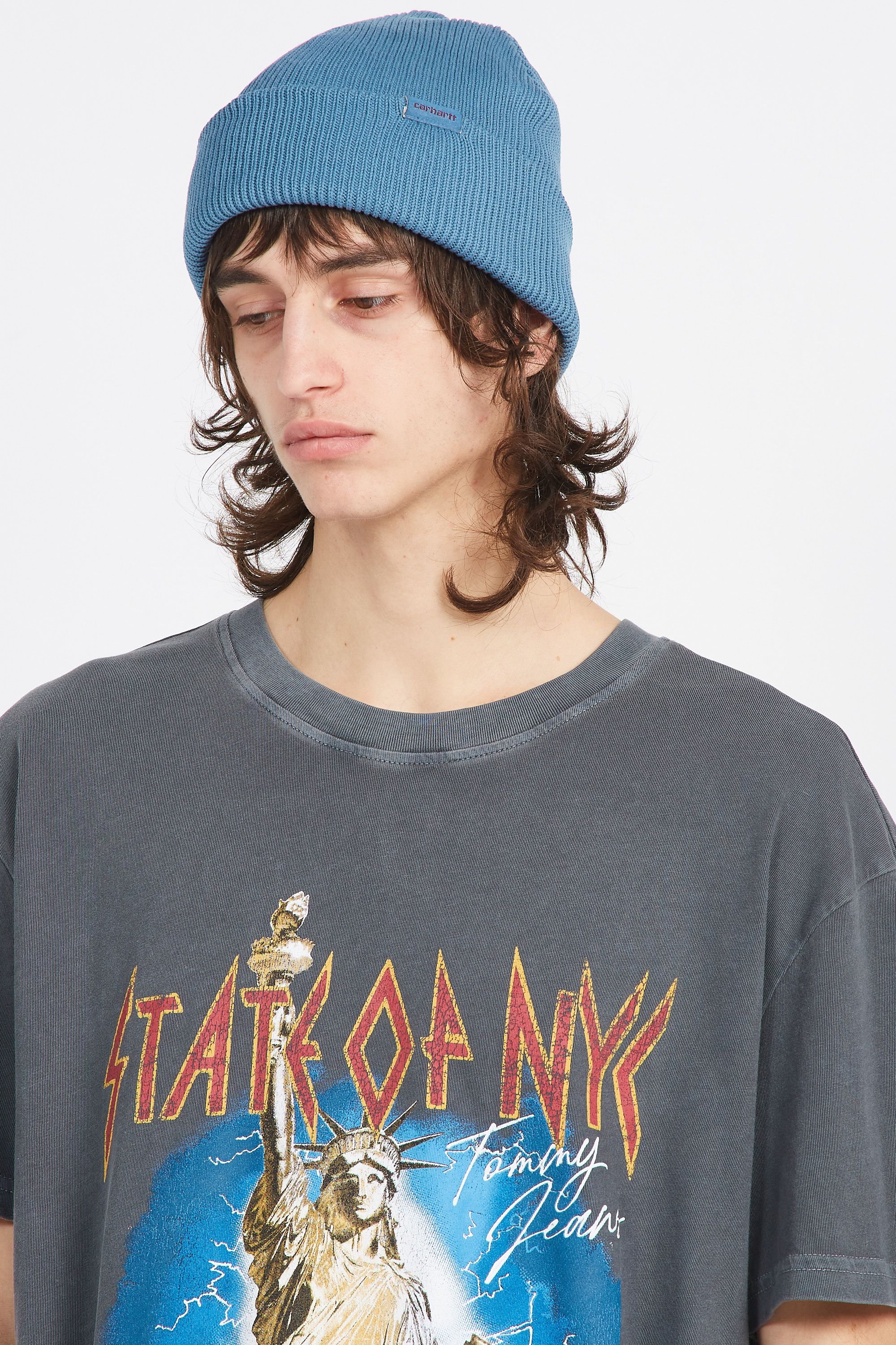 CARHARTT WIP Bonnet  TAOS BNIE Bleu