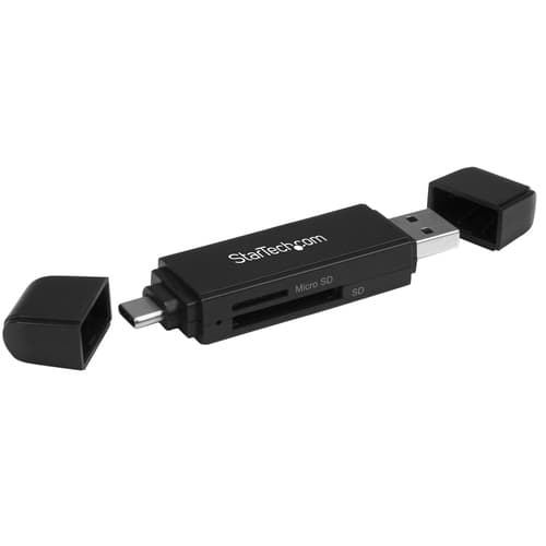 StarTech.com SDMSDRWU3AC, MMC, MicroSD (TransFlash), MicroSDHC, MicroSDXC, SD, S