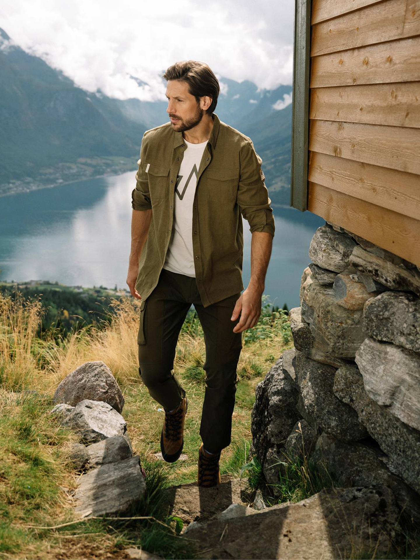 1222 Hike Skjorte