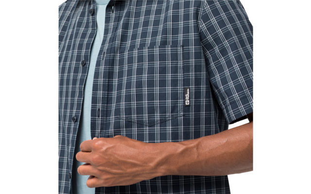 Jack Wolfskin Hot Springs Shirt Herren Kurzarmhemd