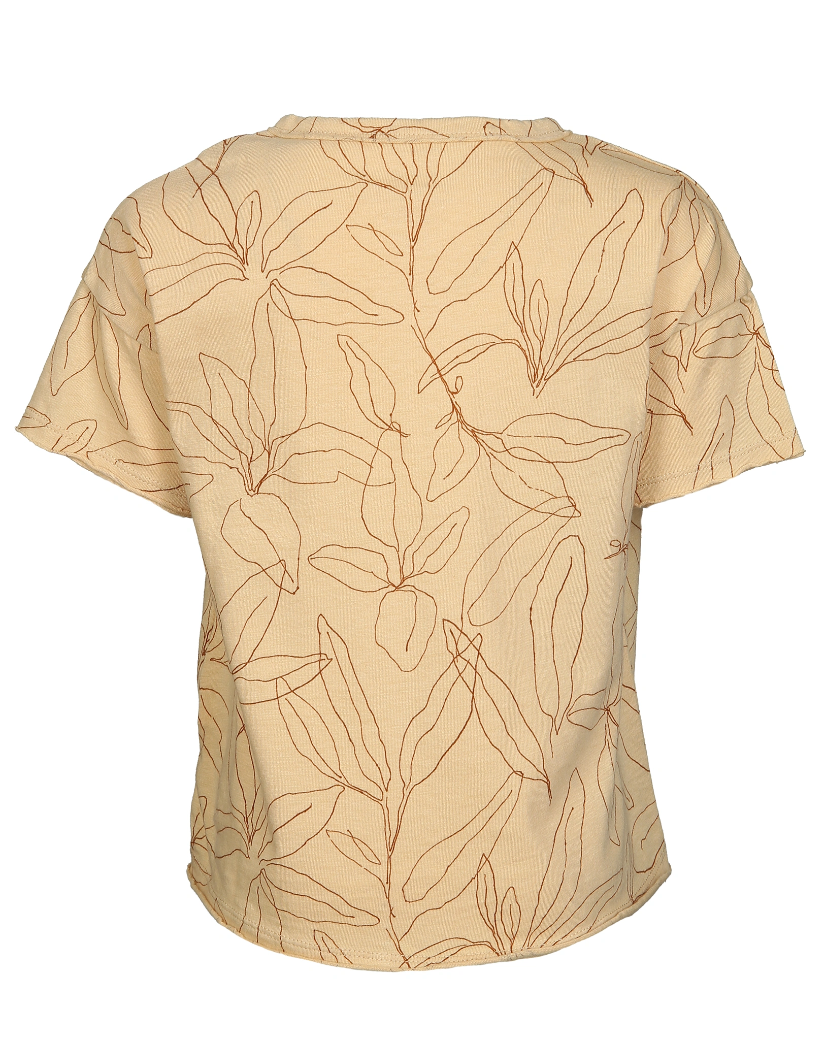 Jersey-T-Shirt KUKUI in braun