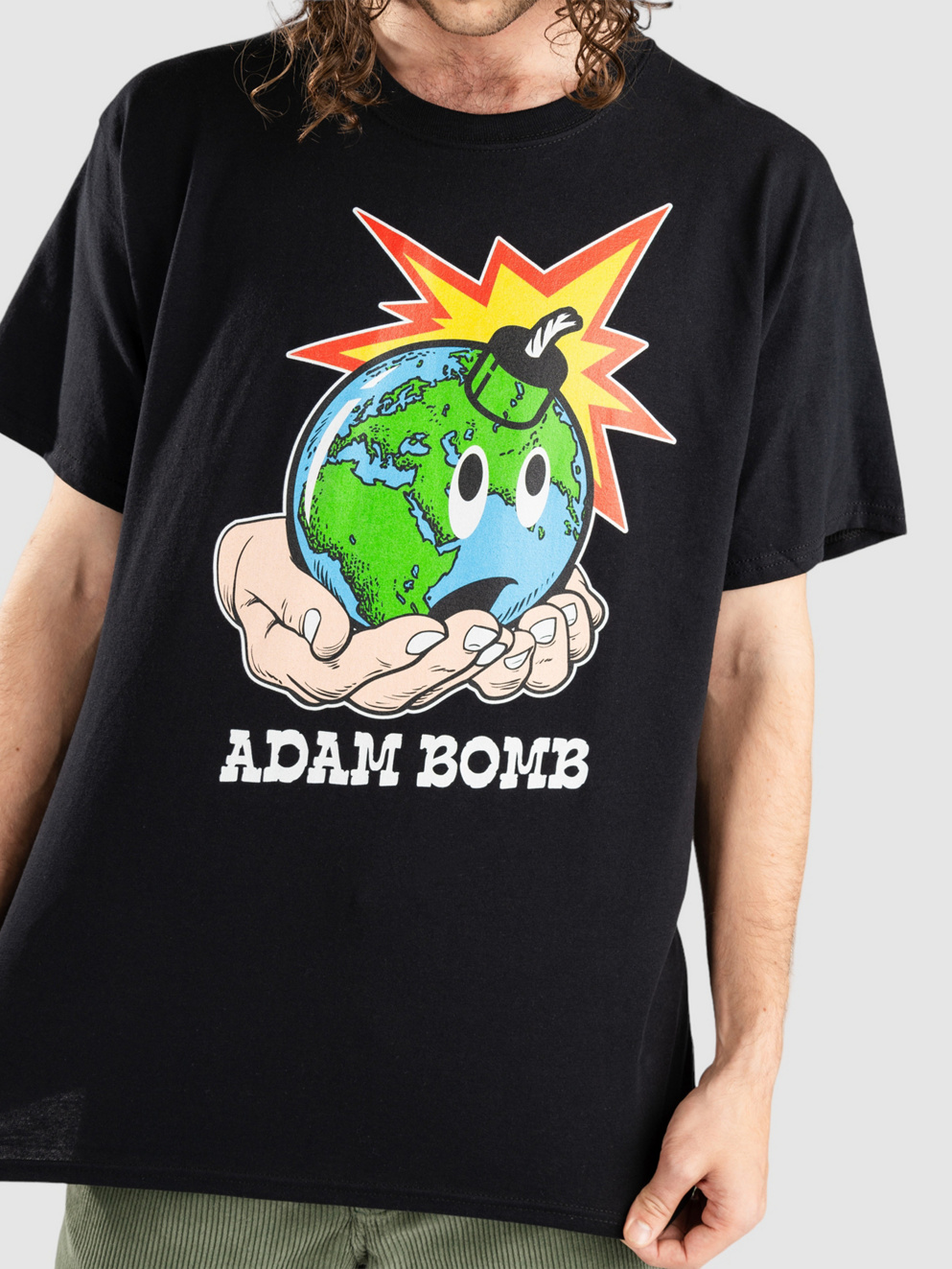 Adam Bomb In Your Hands T-Shirt black