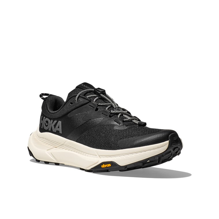 Hoka W Transport Wide Black/Alabaster