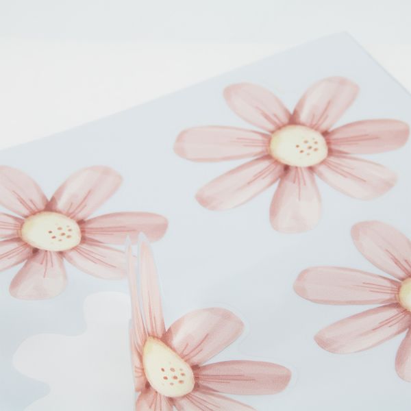 Little Dutch Muurstickers Flowers Fairy Garden - 3x A4 Size Sheets