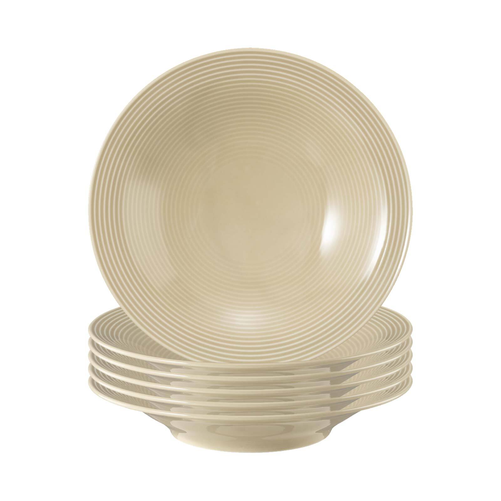Seltmann Weiden Suppenteller Beat Color Glaze ø 22,5 cm 6er Set