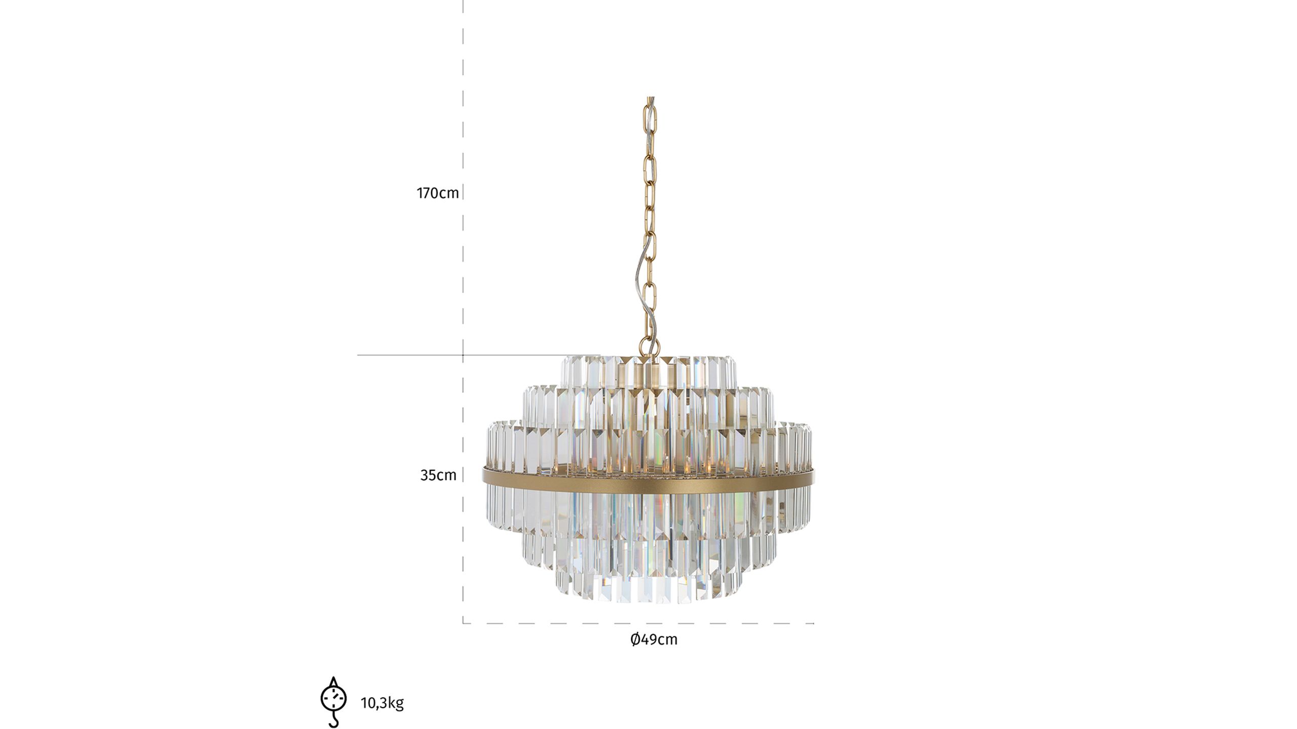 Hanglamp 210848 Desire B49 x D49 cm