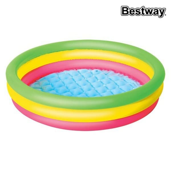Oppblåsbart plaskebasseng for barn Bestway 211 L 102 x 25 cm