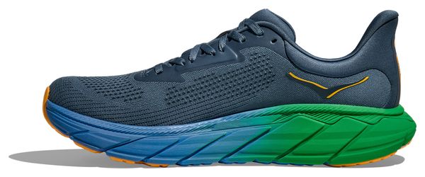 Chaussures Running Hoka Arahi 7 Bleu/Vert Homme