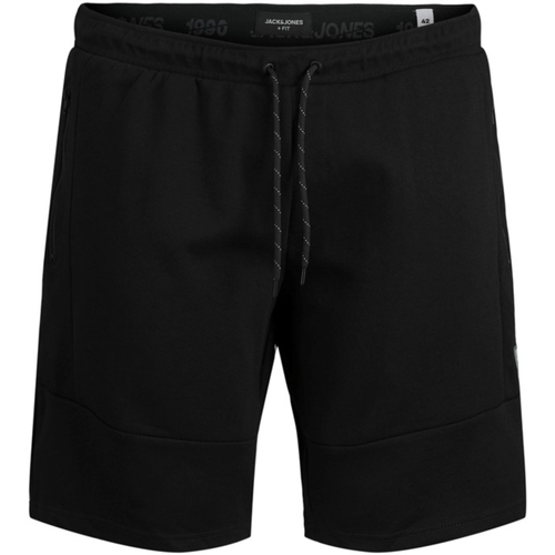 Jack & Jones - 12186979 JPSTAIR SWEAT SHORTS NB PLS BLACK Negro