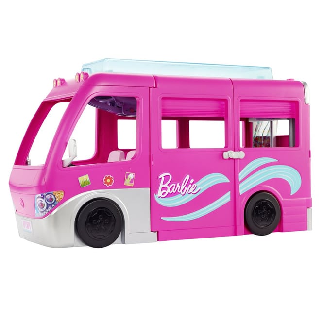 Barbie Super Abenteuer-Camper Fahrzeug