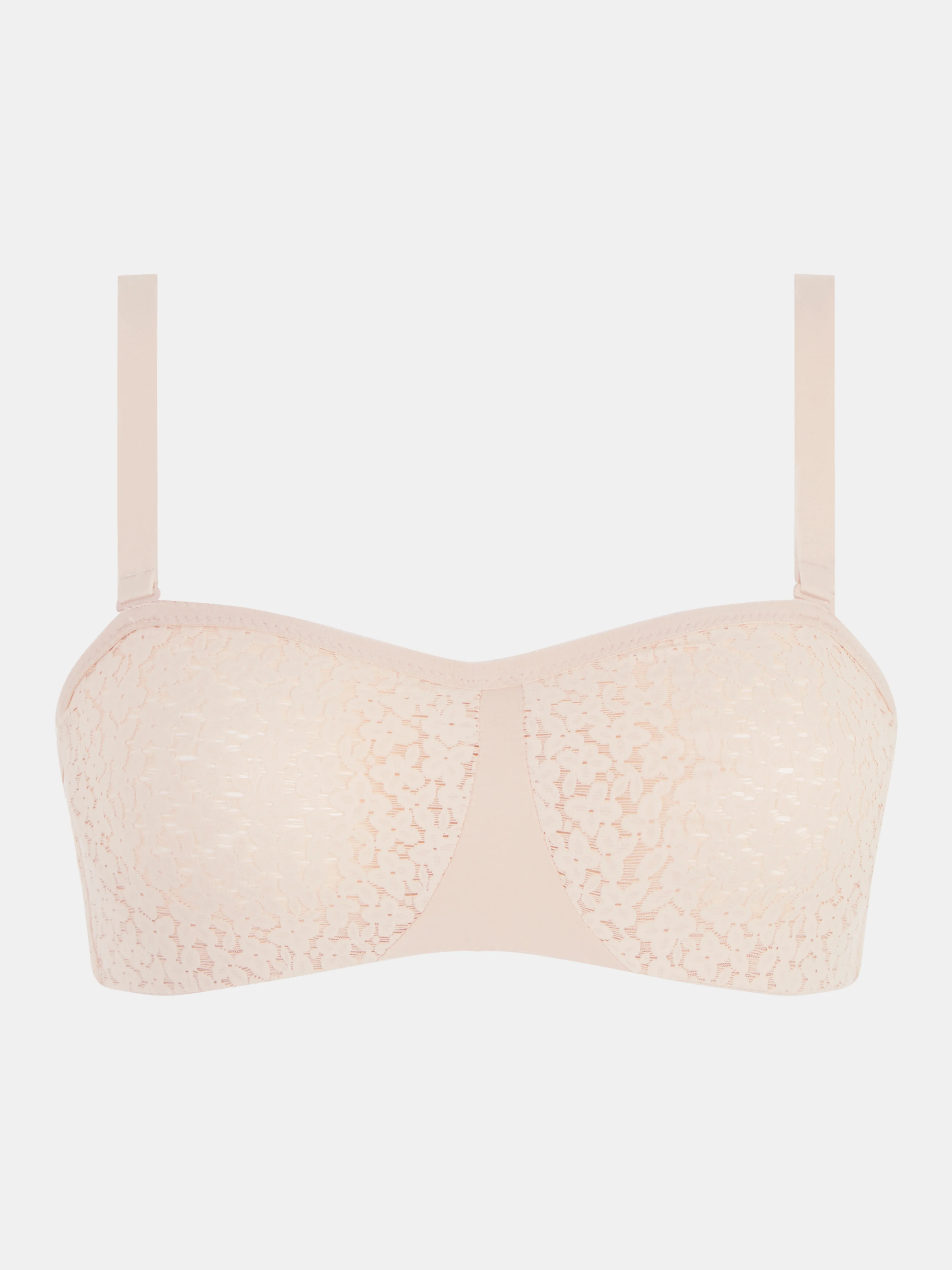 NORAH - Soutien-gorge bandeau en dentelle | Beige