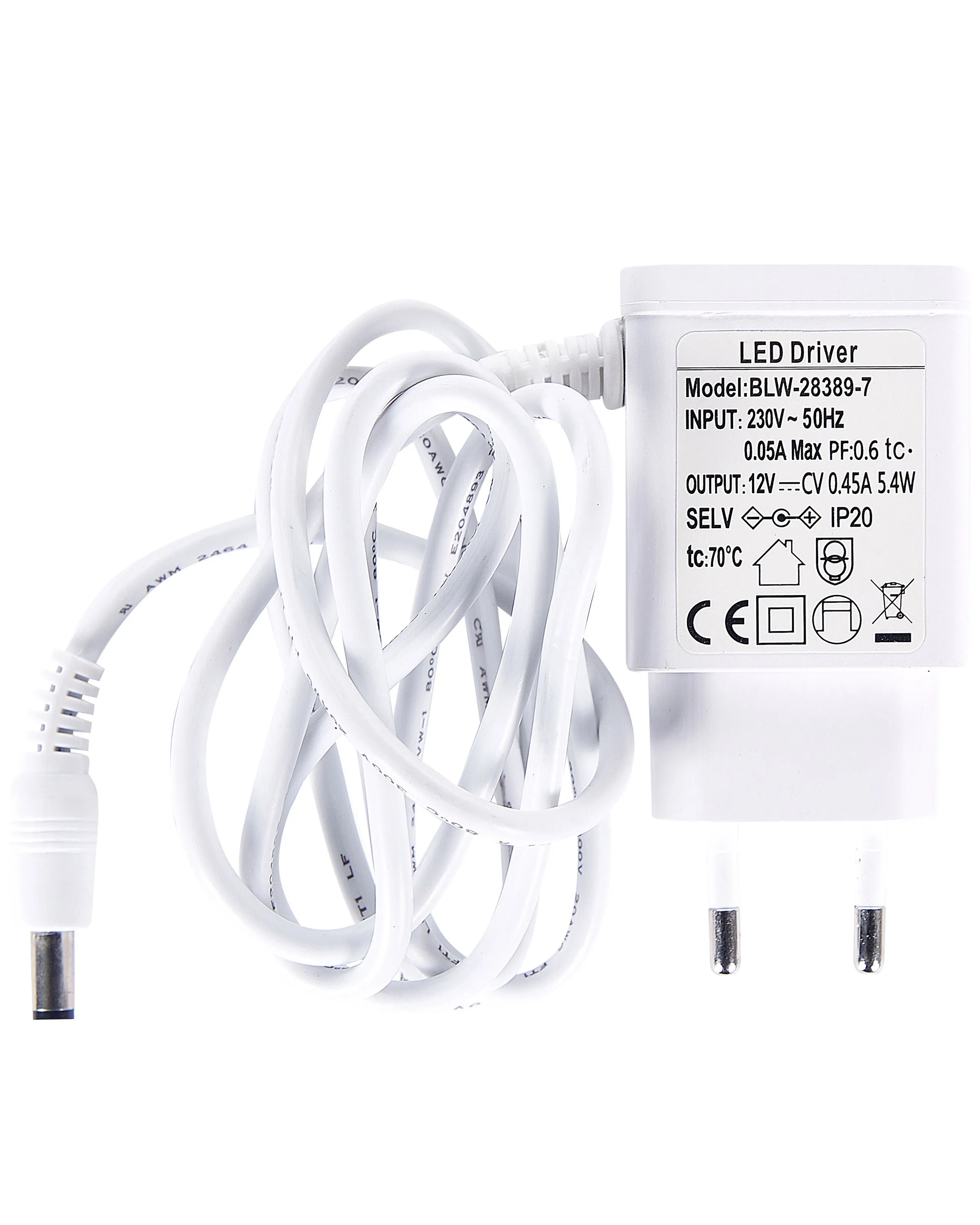 LED bureaulamp DORADO met dimmer Metaal Wit