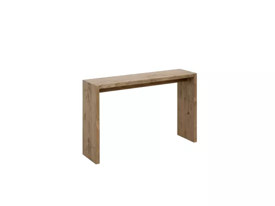 Console en bois de sapin ton vieilli 120x80cm - TELVA - DECOWOOD