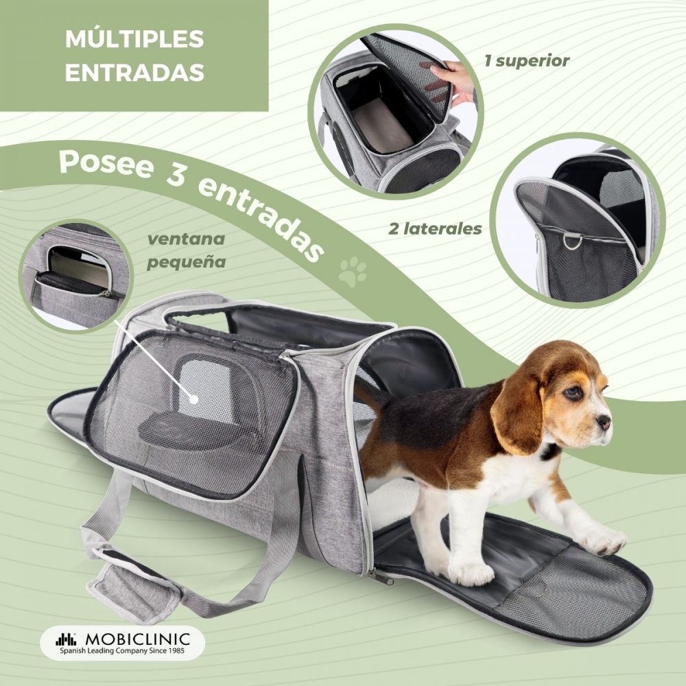 Bolsa dobrável para transporte de animais de estimação Mobiclinic