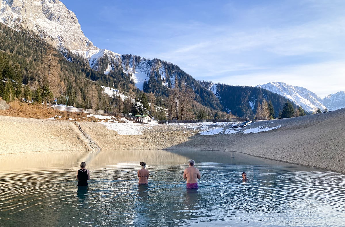 Eisbaden Ehrwald