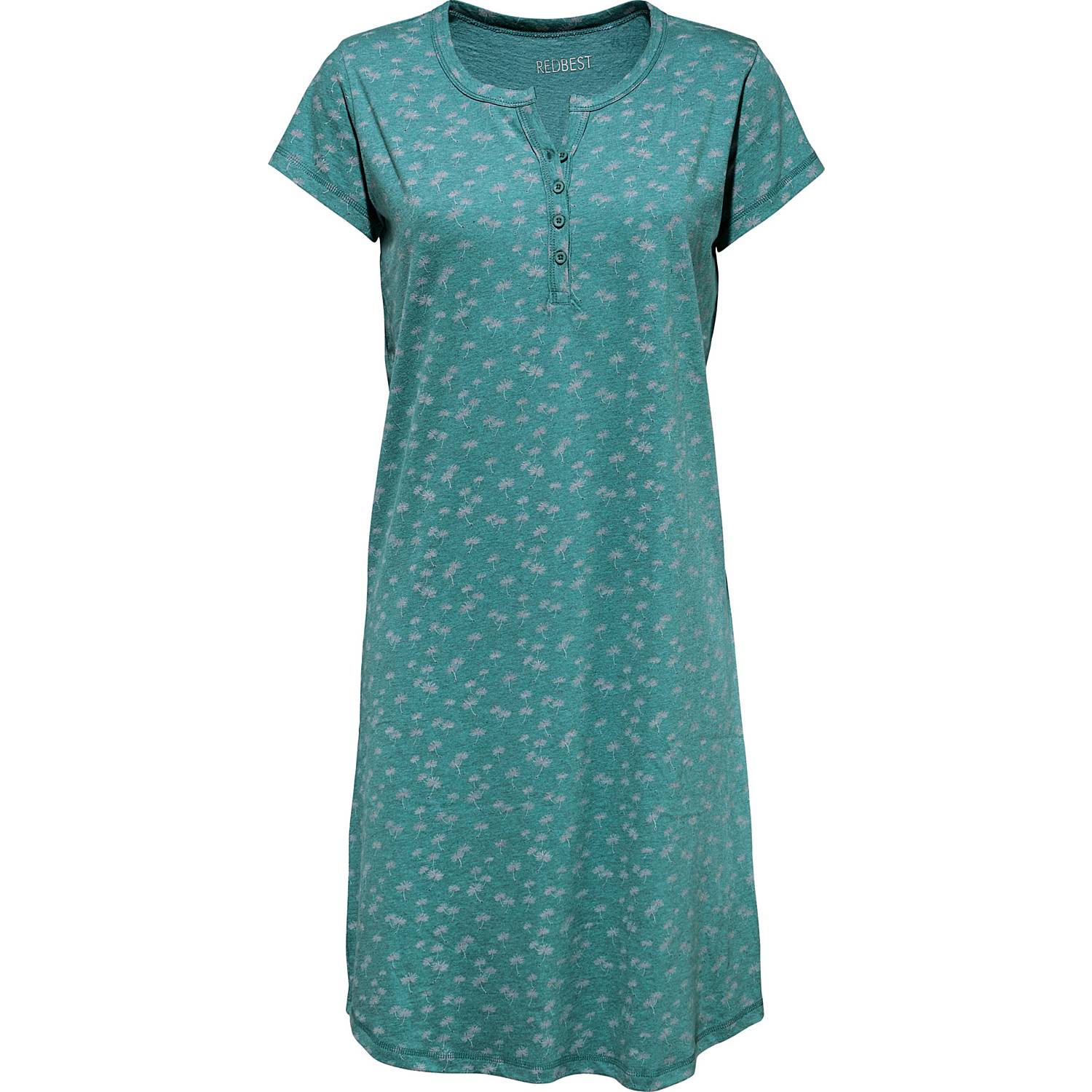 REDBEST Single-Jersey Damen-Nachthemd