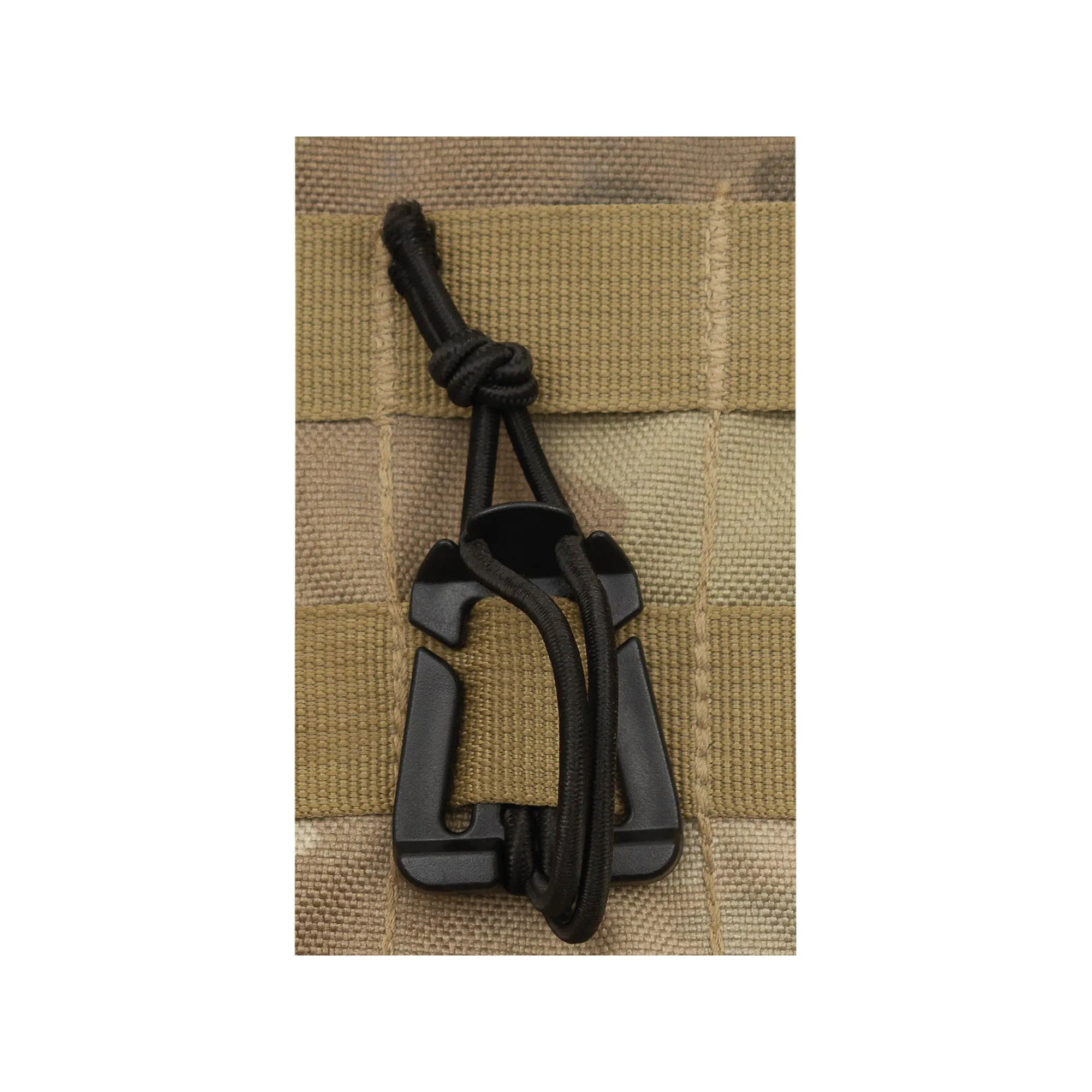 MFH -  Clip mit Gummiband Molle 2er Pack