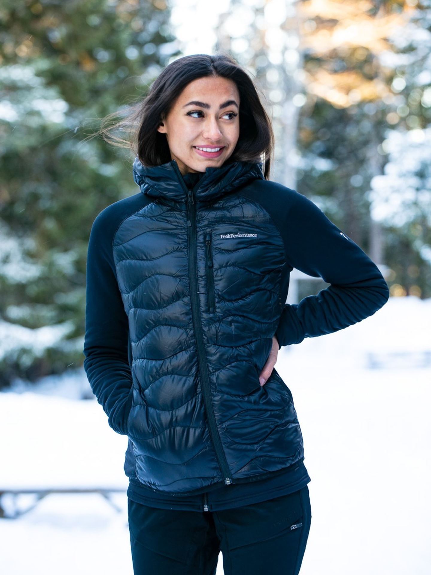 Helium Hybrid Hood Jacket