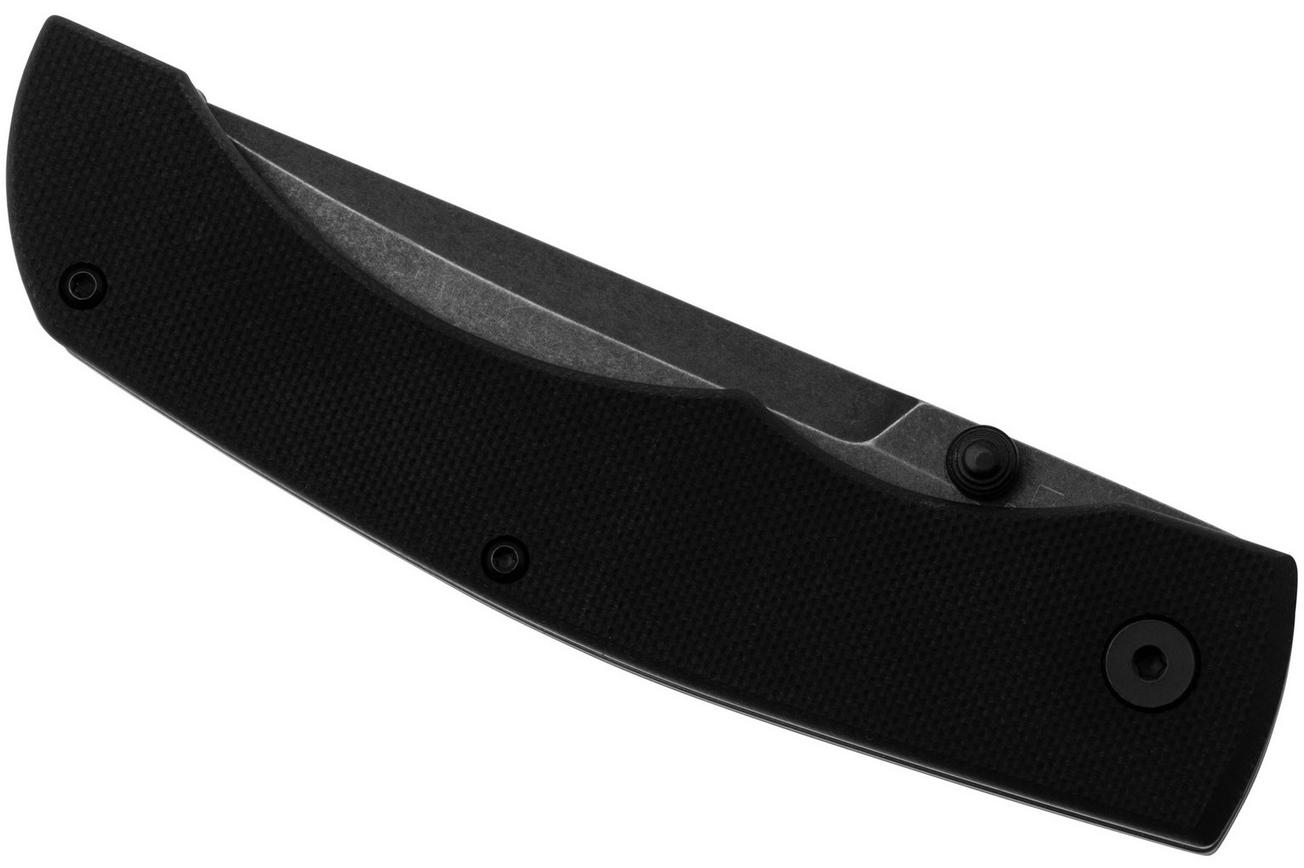Böker Poke 01BO637, Blackwashed D2, Black G10, zakmes