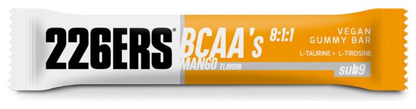 Gomme énergétique 226ERS Vegan Gummy BCAA's Mangue - 30g