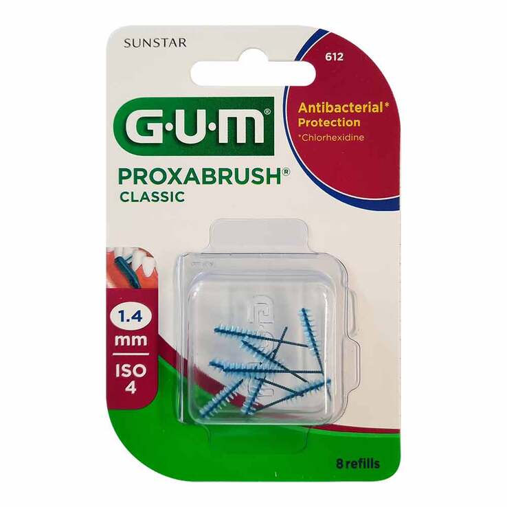 GUM Proxabrush Classic Ersatzbürsten 1,4 mm, 8 St