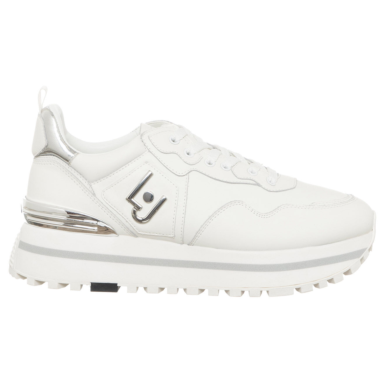 Liu-Jo Sneakers en Cuir Maxi blanches