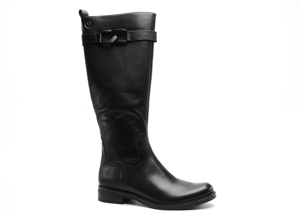 Caprice bottes plates femme 25503 noir