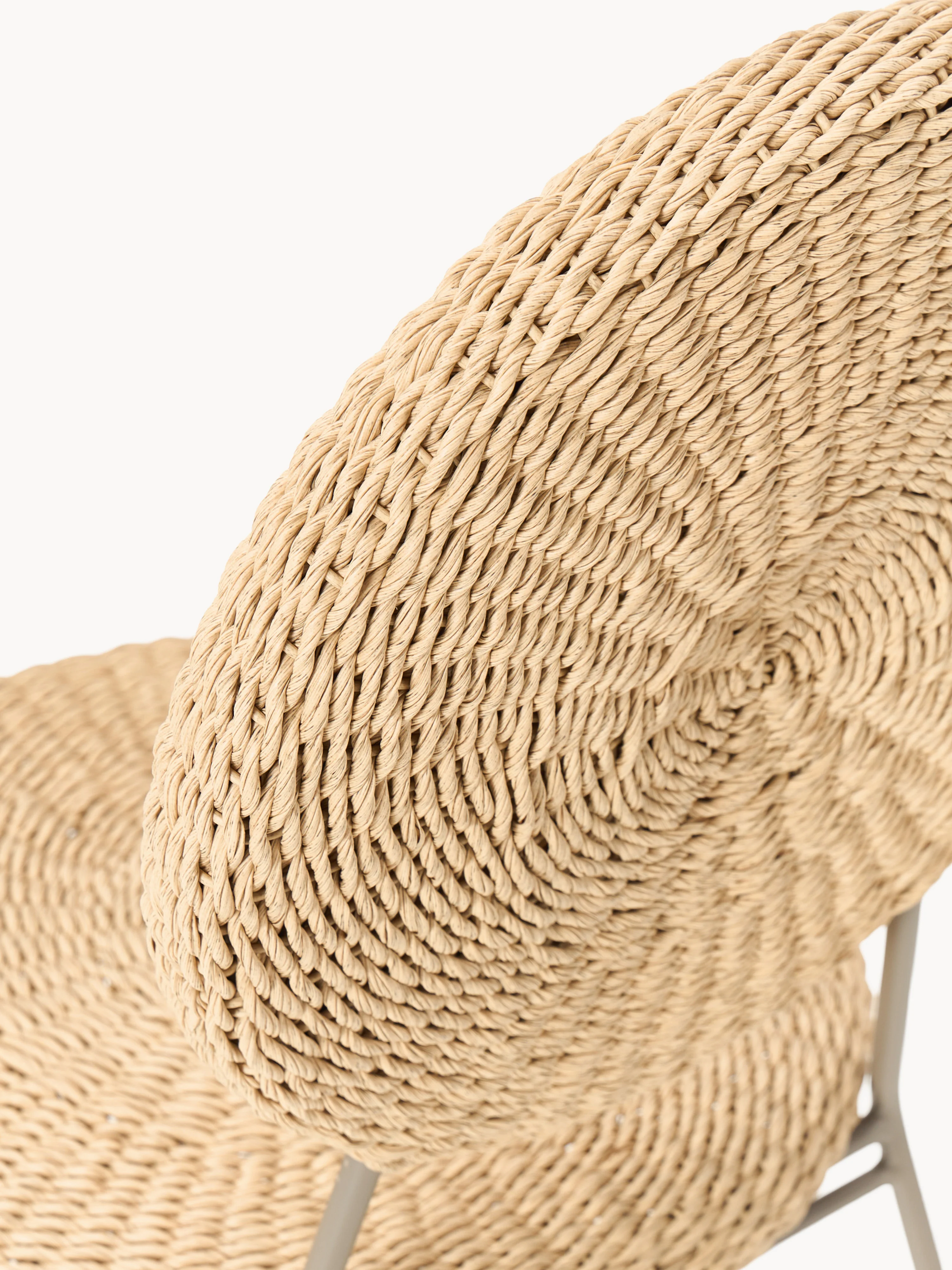 Tuinstoelen Spence van polyrotan, 2 stuks