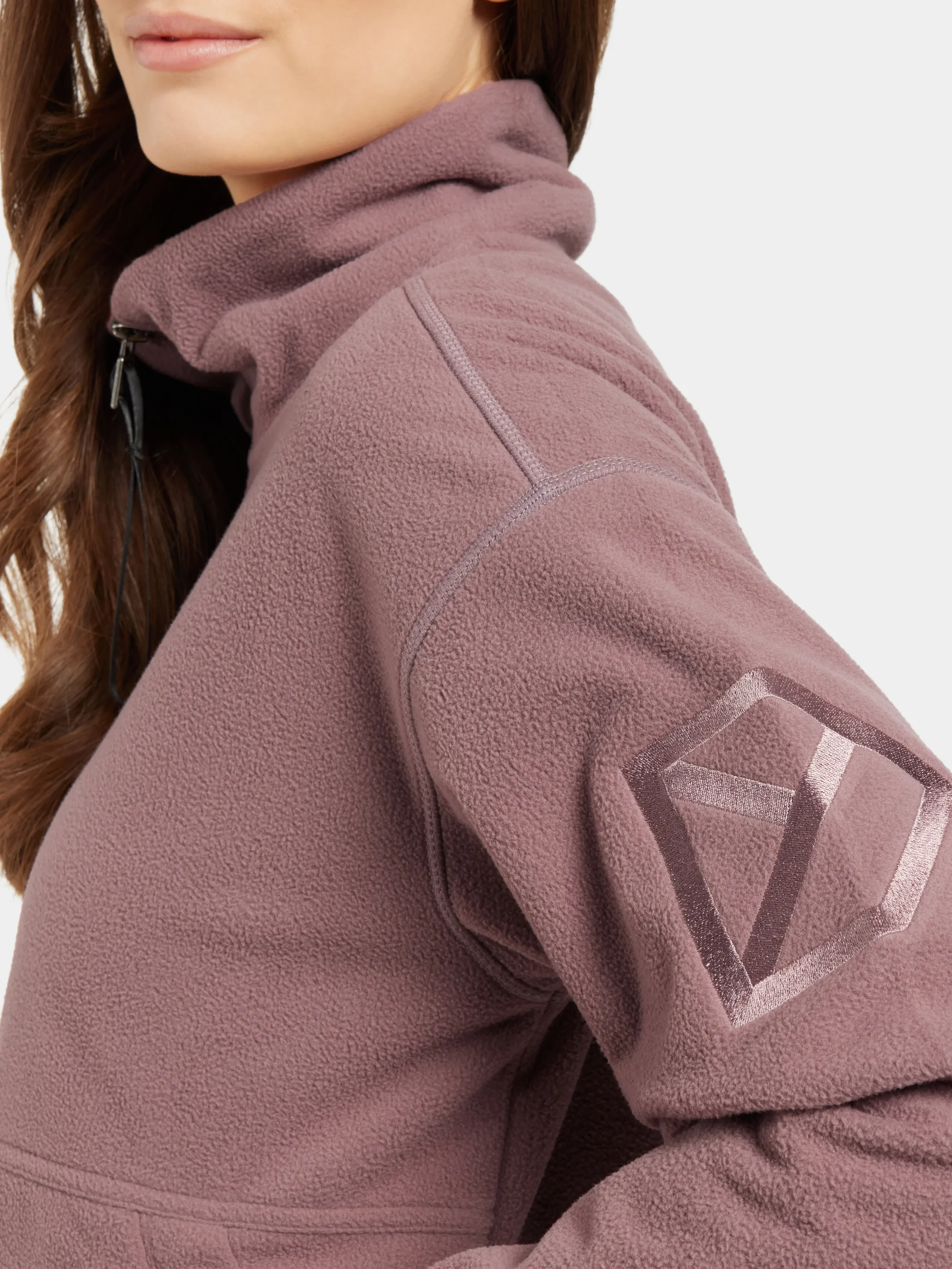 Didriksons Women's Ronja Full Zip Faded Wine