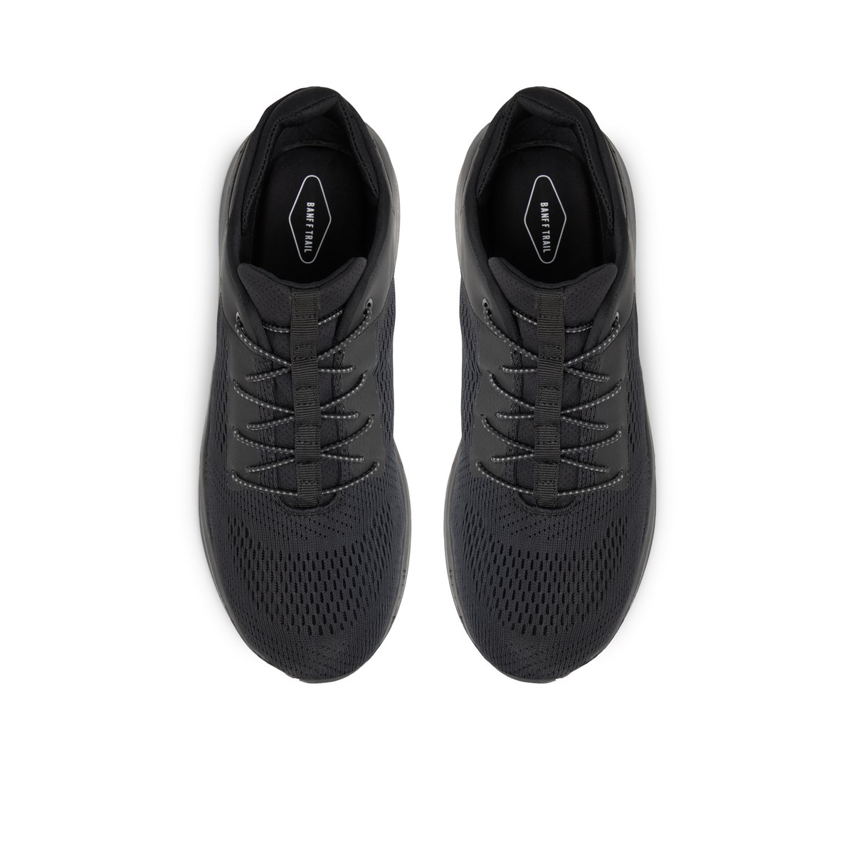 BANFF TRAIL-Kairedus2.0-Baskets - Talon plat - Noir/Noir