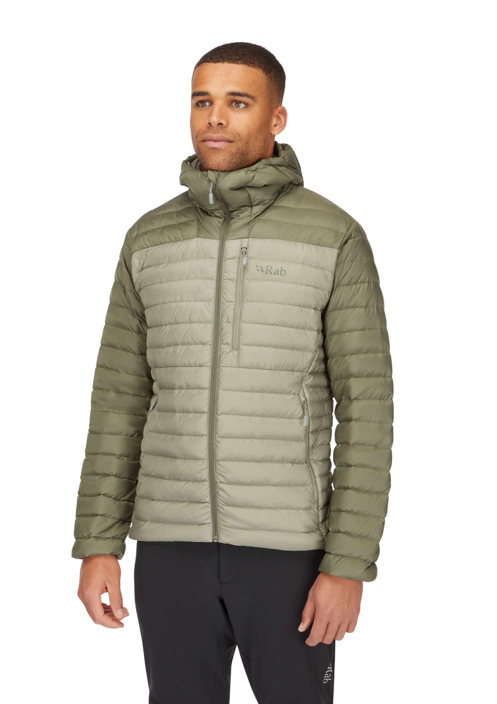 Rab Microlight Alpine Jacket Light Khaki/Ston