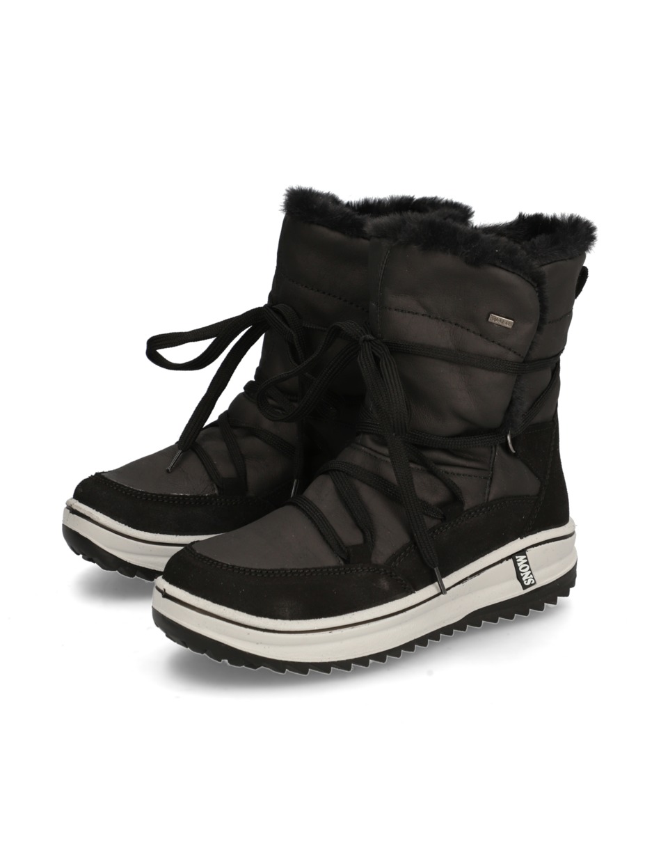 Lederkombination Snowboot