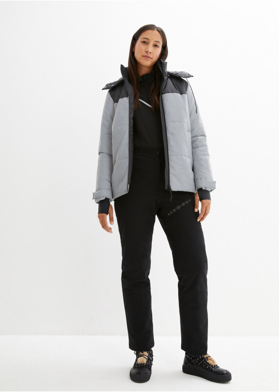 Veste fonctionnelle matelassée, réfléchissante