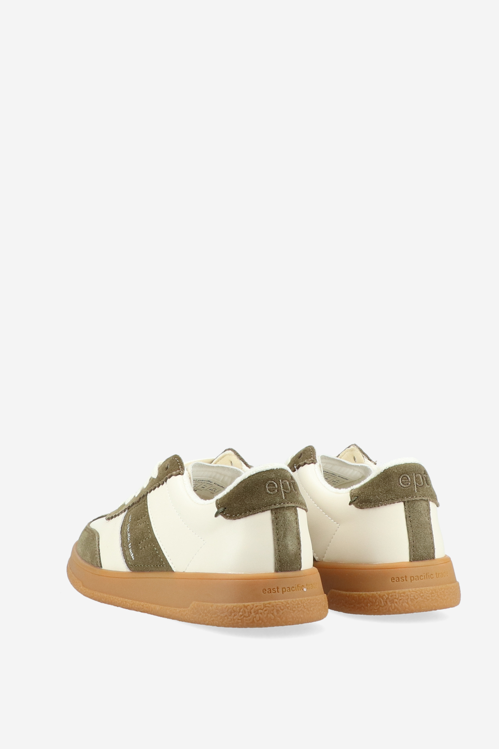 Santos leather/suede sneakers