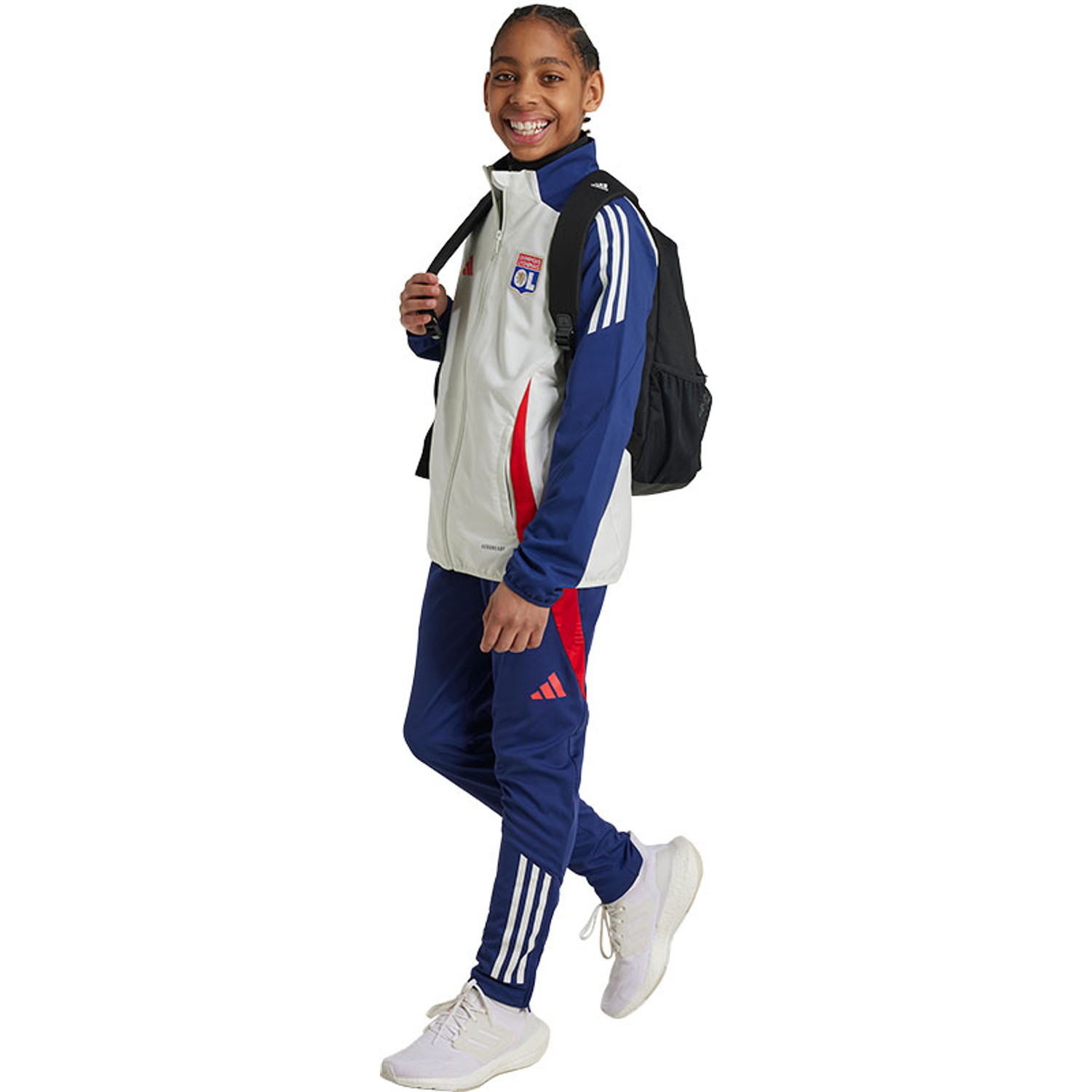 adidas Olympique Lyon Pre-Match Jacket Kids