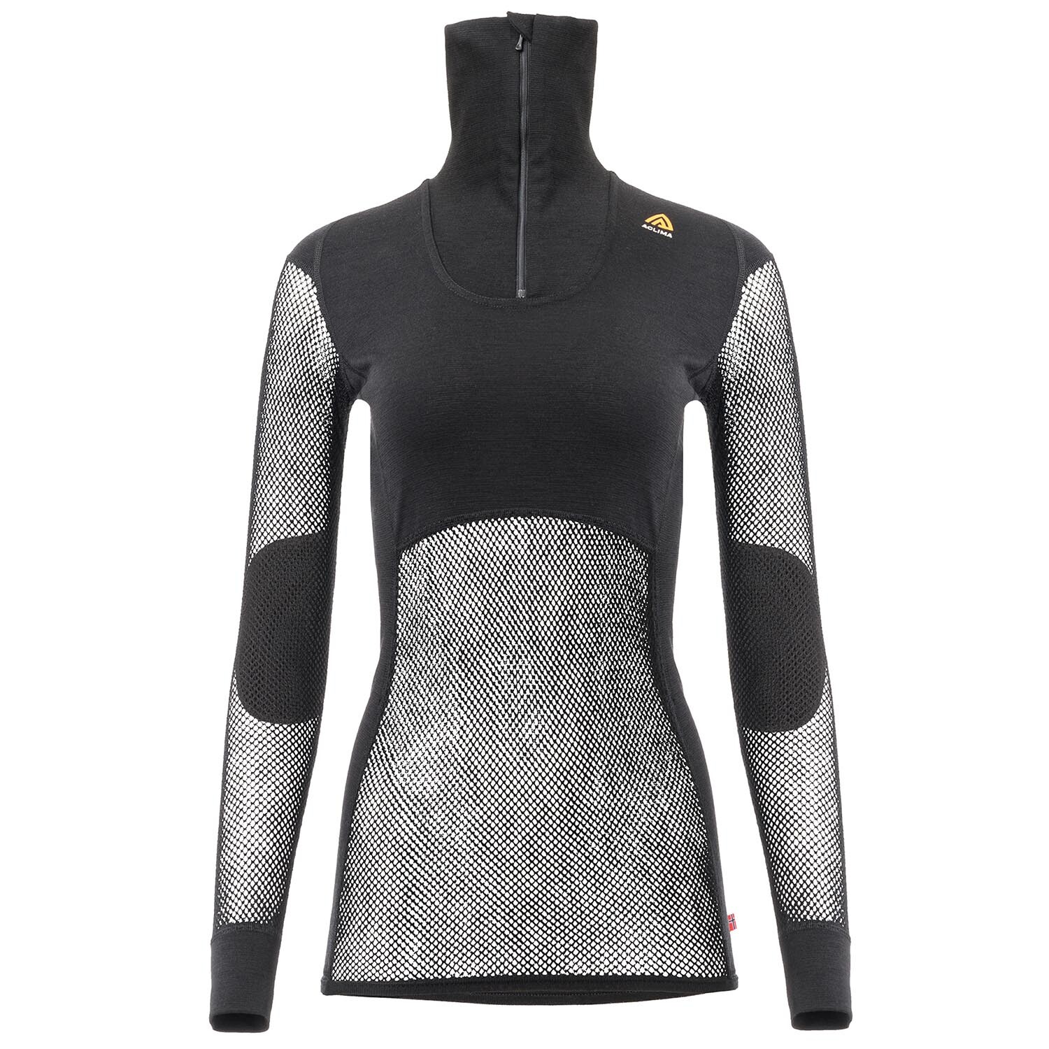 Aclima Womens Woolnet Polo W/zip