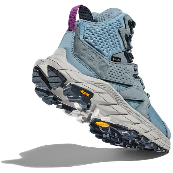 Chaussure de randonnée mid HOKA ONE ONE W ANACAPA MID GORE-TEX MOUNTAIN SPRING / HARBOR MIST