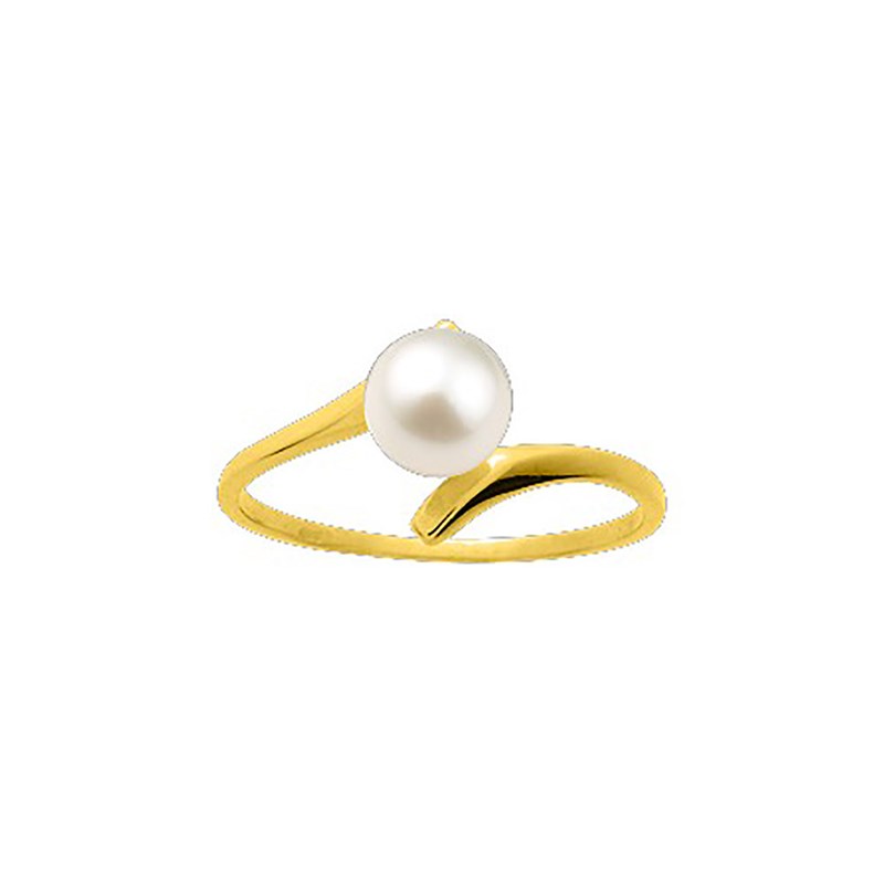 Bague Femme - perle - Or 18 Carats