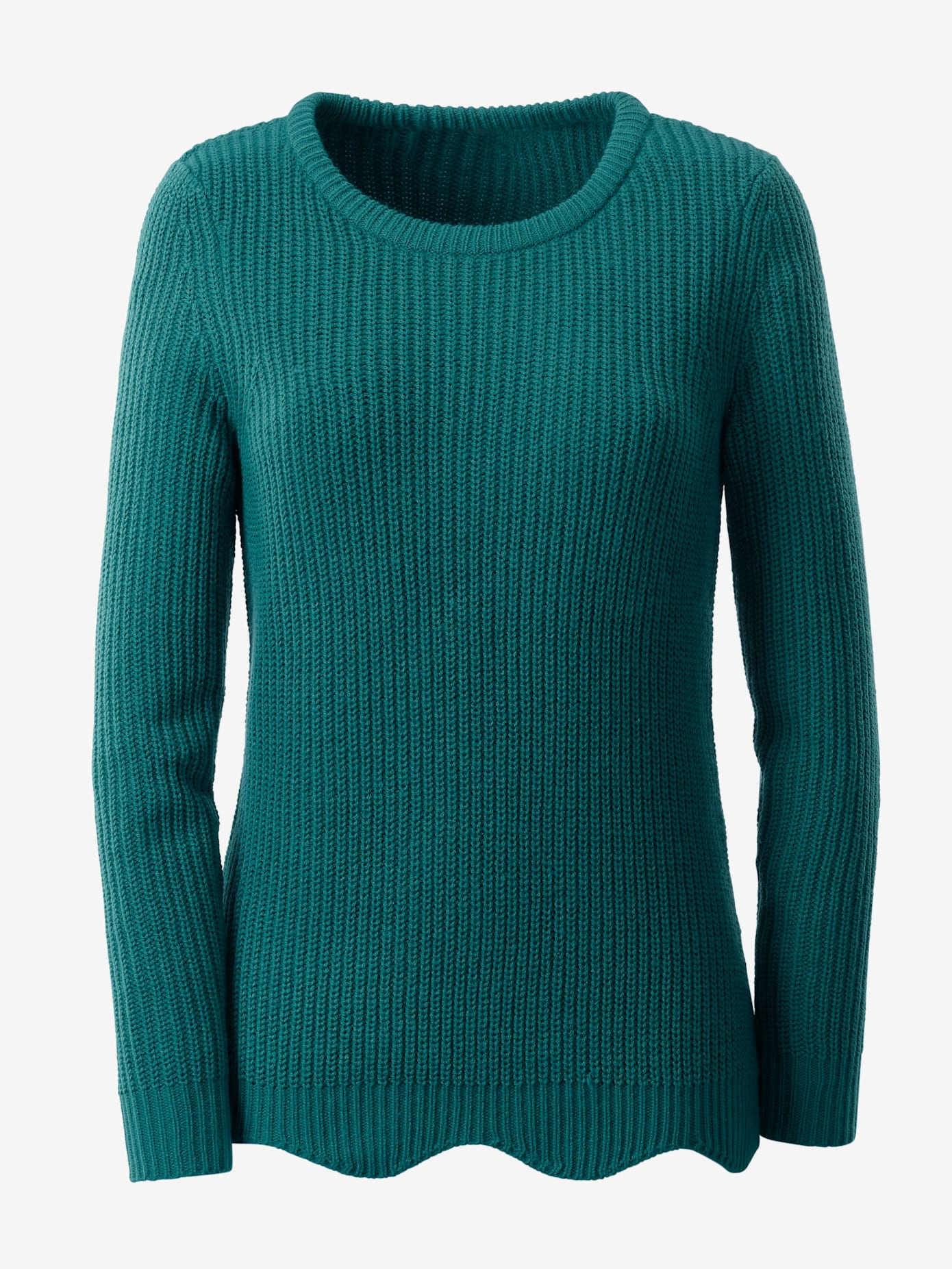 Pull femme effet côtelé
